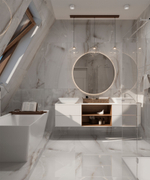 Керамогранит, Arcadia Ceramica, ONYX LINE GREY, 1200x600 мм, полированная