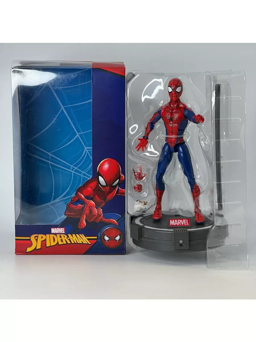 Фигурка Человек-паук Marvel ZD Toys 1606-15 свет