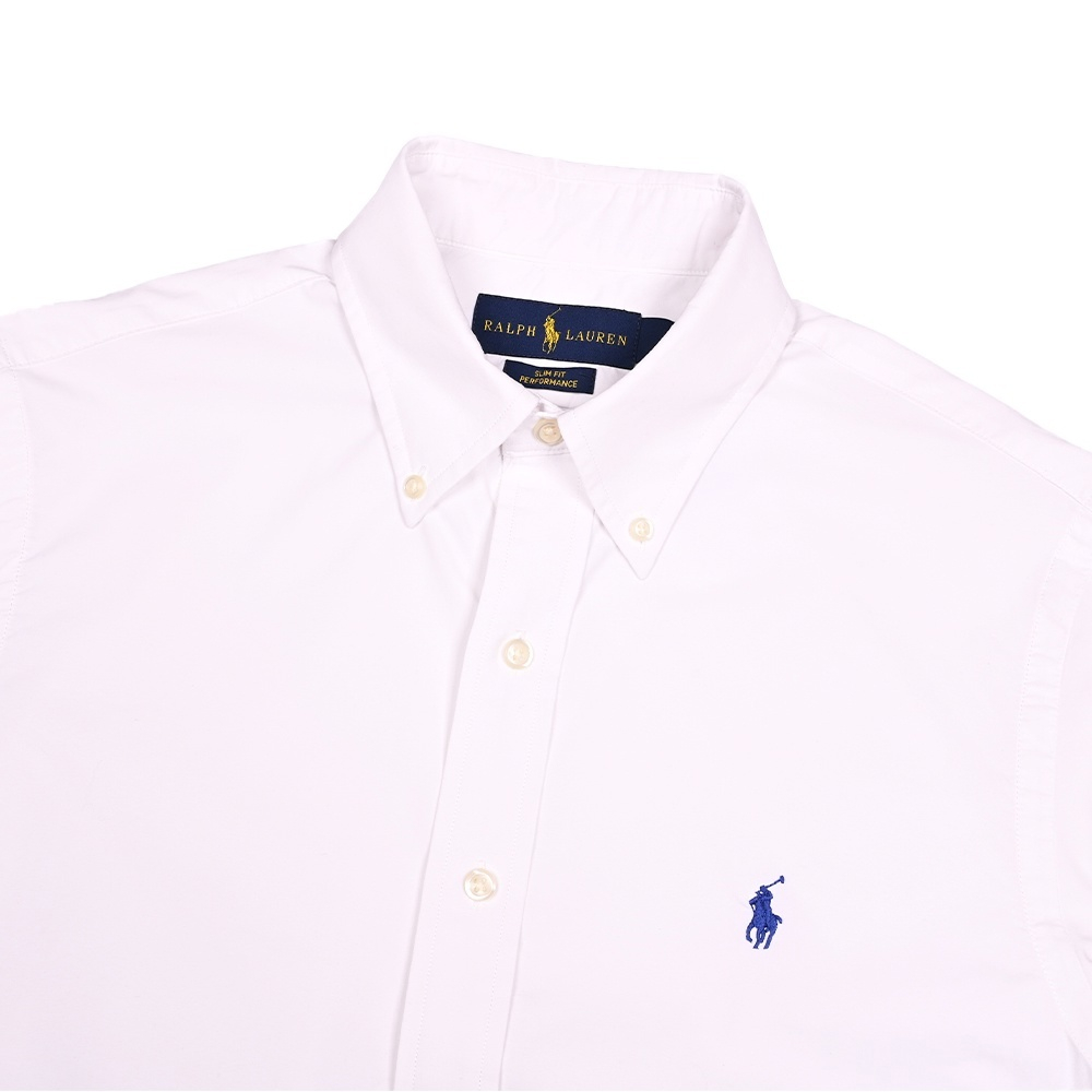 Белая рубашка Polo Ralph Lauren из легкого хлопка, S
