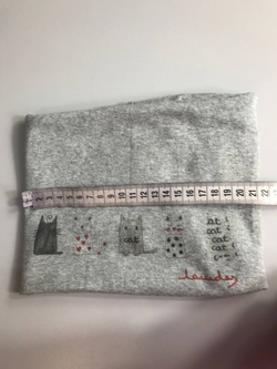 Снуд детский из хлопка, с милым принтом