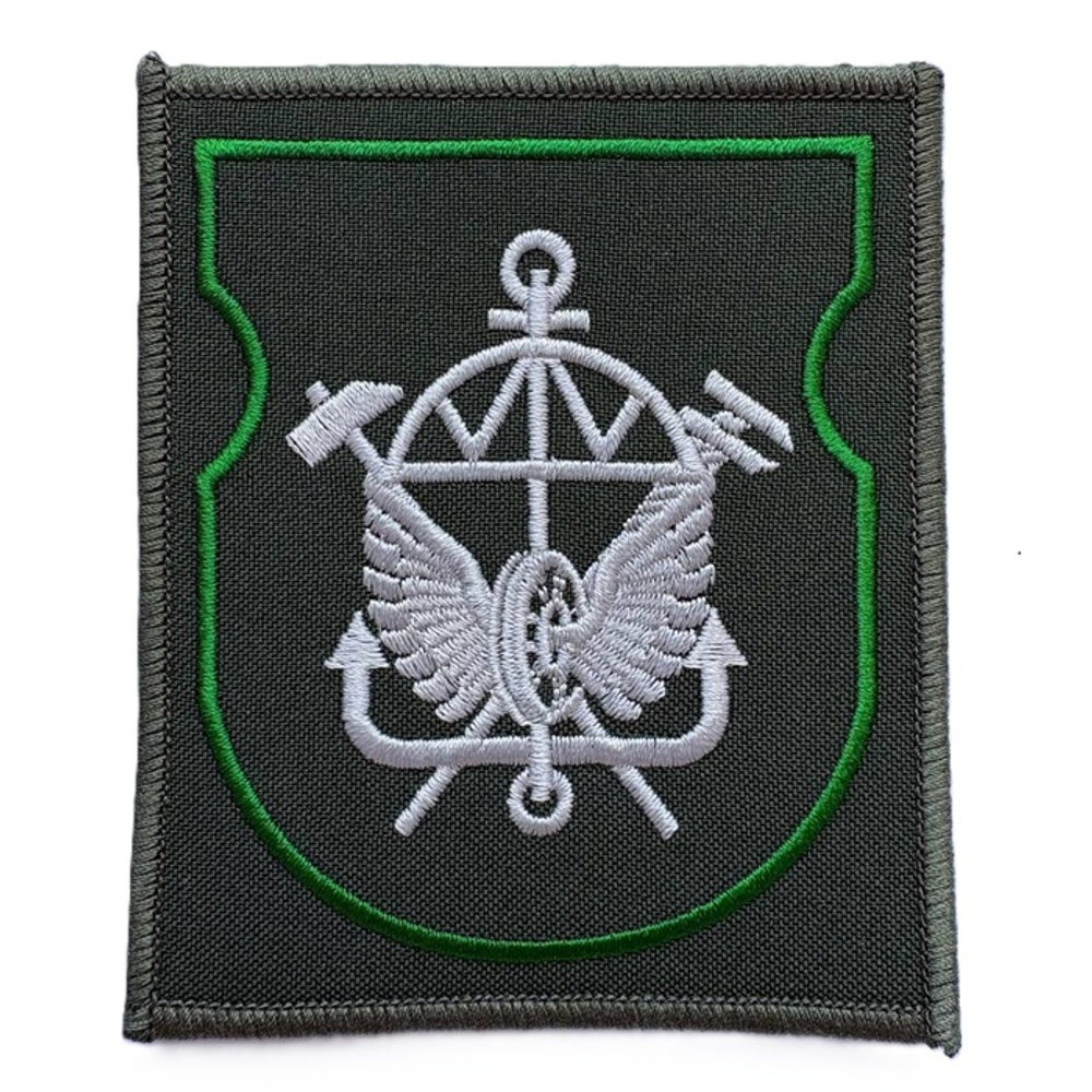Шеврон вышитый батальона ЖДВ (молот,ключ) на липучке
