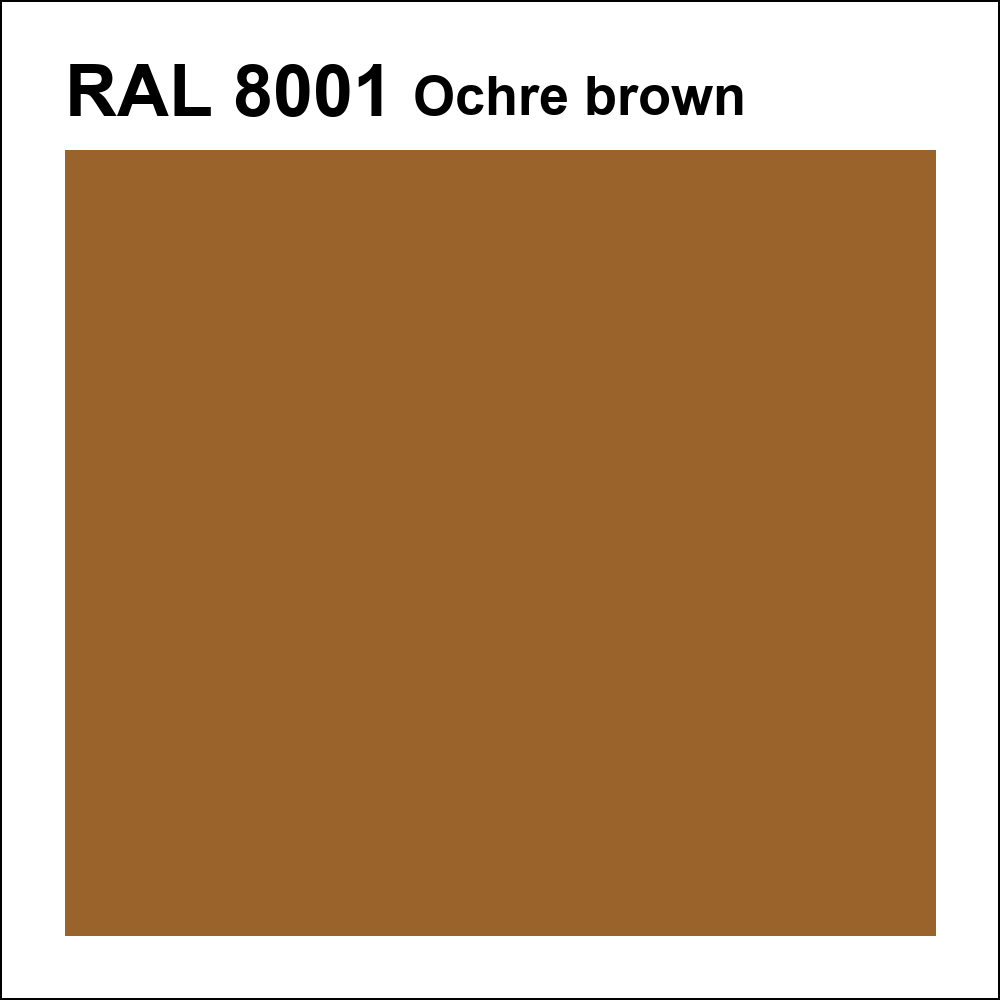 RAL 8001 за кг