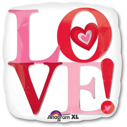 Love Белый квадрат