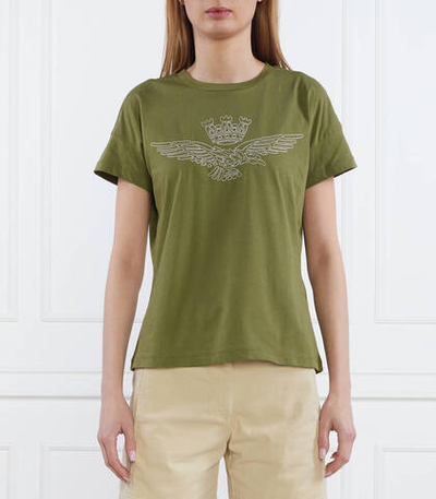 Футболка Aeronautica Militare - хаки(TS2103DJ510)