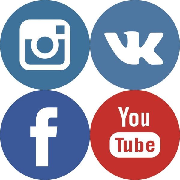 Скидка за подписку в VK, Instagram, YouTube, Pinterest и Facebook