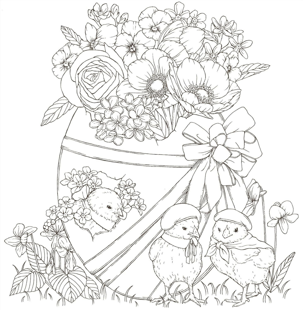 Symphony of Cute Animals. Coloring book