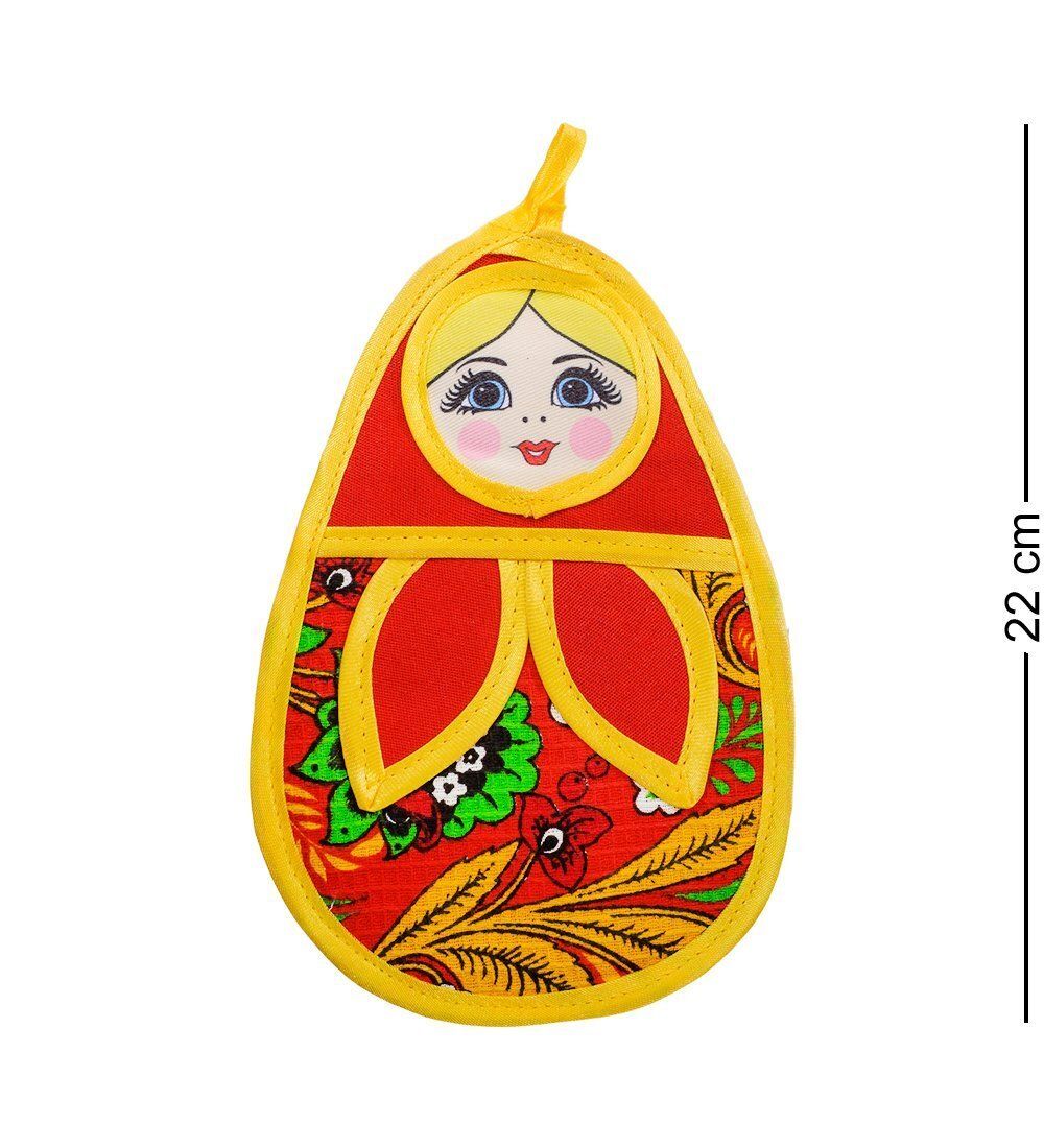 ТК-210 Прихватка «Матрешка» мал. в асс. (красный) - Вариант A