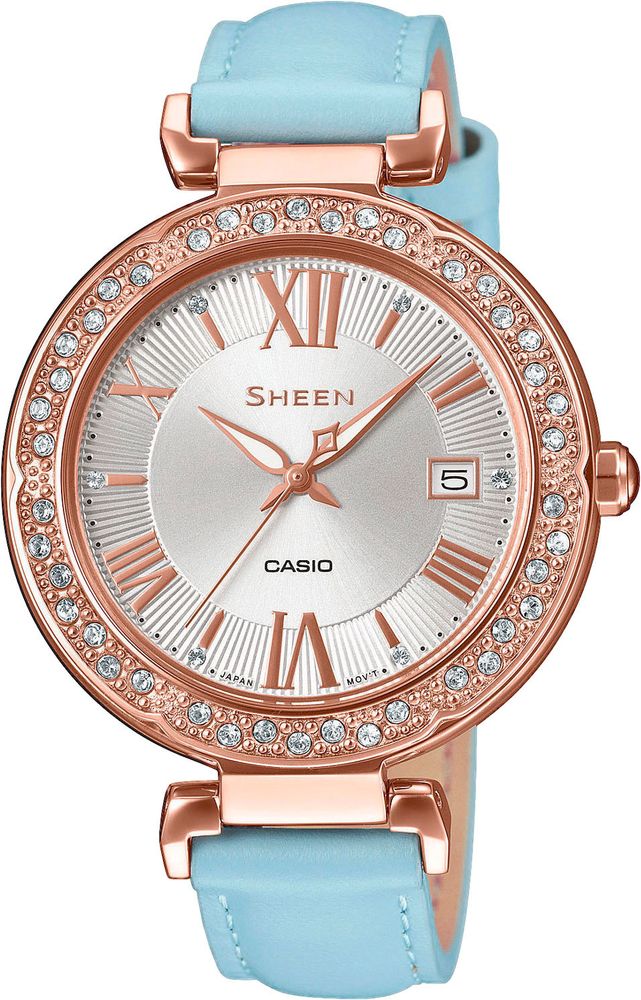 Японские наручные часы Casio Sheen SHE-4057PGL-7BUER