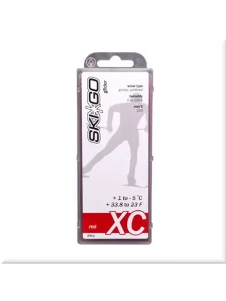 Парафин без фтора XC Glider Red (+1 -5 C), 200 г