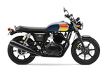 Royal Enfield Interceptor 650 Barcelona Blue (Black Alloy) 2024