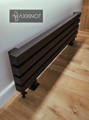 Axxinot Verde ZN - напольный трубчатый радиатор шириной 1000 мм
