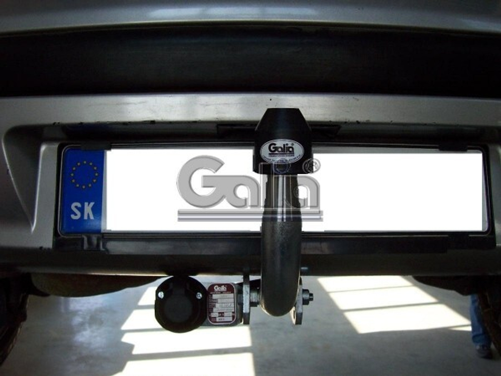 Фаркоп оцинкованный Galia F090A для FIAT Punto 1999-2005, FIAT Grande Punto 2005-2012(паспорт и сертификат в комплекте)(без электрики)