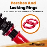 Coilovers Shocks Absorber Kit подходит для автомобиля Honda Civic / CRX 88-91 EE EF EC