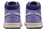 Кроссовки Jordan Air Jordan 1 Mid "Purple Chenille" (Женская размерная сетка)