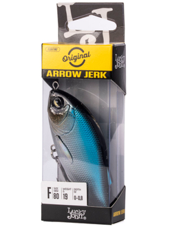 Воблер плавающий LJ ORIGINAL ARROW JERK 8 см, цвет 001