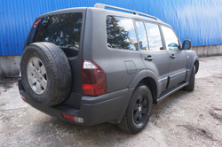 Покраска Раптором Pajero 4