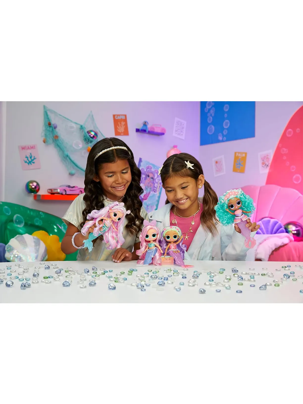 Мини-кукла L.O.L. Surprise! Tweens Русалочка Серена Финн | L.O.L. Surprise! Tweens Mermaids Serena Finn 510598euc 4+
