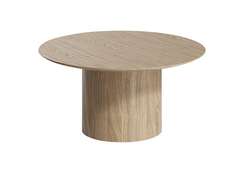 Столик Type D 80 см основание D 39 см (натуральный дуб)