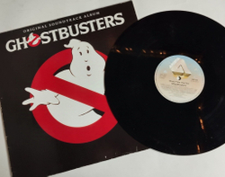 Винтажная виниловая пластинка LP Ghostbusters Soundtrack Album (Germany 1984)
