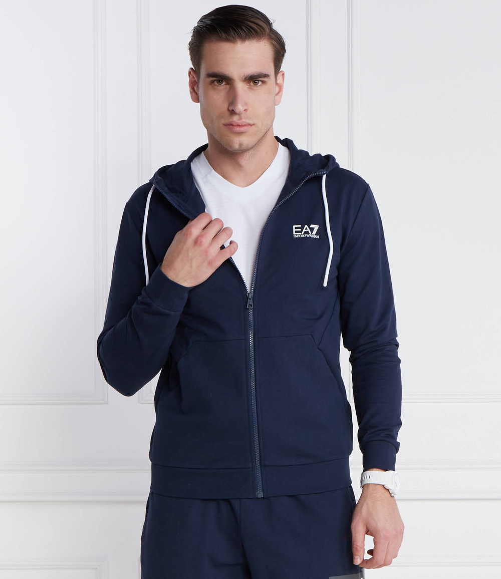 Худи EA7 - темно-синий(3DPM53 PJ05Z)