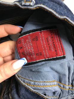 Джинсы Alexandro повседневные, маркировка 32, визуально на 48 размер