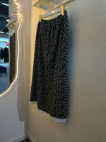 Юбка МИДИ "Барбарис" (чернильный с рисунком)