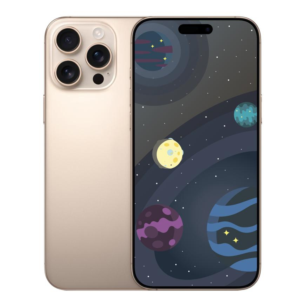 Смартфон Apple iPhone 16 Pro Max 256 ГБ («Пустынный титан» | Desert Titanium)