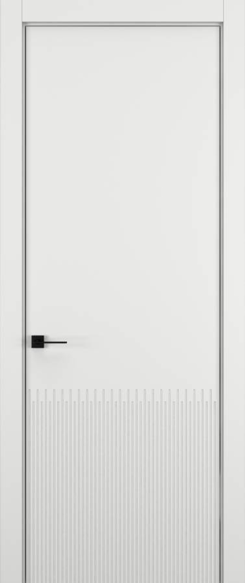 Дверь 5 VERTICAL Матовый Лунный