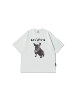 Футболка с принтом