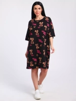 Платье-футболка спортивное оверсайз