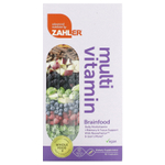 Zahler, Multivitamin Brainfood, ежедневная мультивитаминная добавка для поддержки памяти и концентрации, с NeuroFactor и ежовиком гребенчатым, 60 капсул