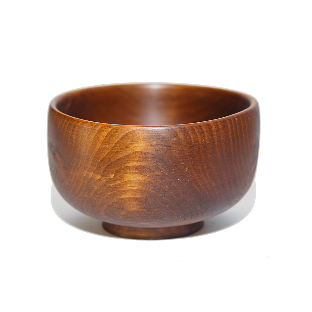 Деревянная глубокая тарелка Art of Siberia из кедра 14 см. T73