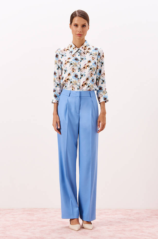 31153 Брюки женские (небесно-голубой)