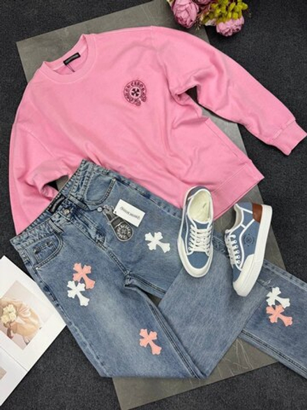 Джинсы Chrome Hearts