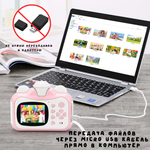 Детский фотоаппарат с мгновенной печатью