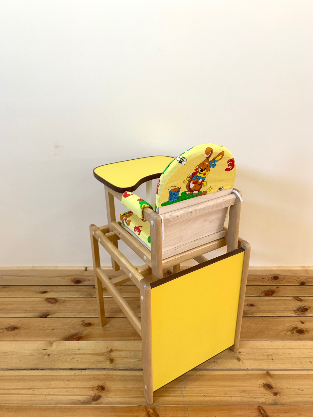 Стульчик для кормления Матрешка (Желтый)