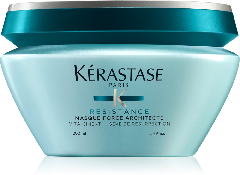 Kerastase Resistance Masque Force Architecte - укрепляющая маска для ослабленных, поврежденных и секущихся волос /   200  ml  / GTIN 3474636397952