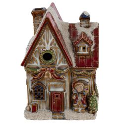 GAEM Фигурка декоративная с подсвет "Домик" (AAx2, н/п), L10,5 W8,5 H14,5 см