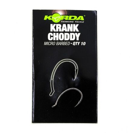 KORDA Крючок Krank Choddy №6 с бородкой 10шт