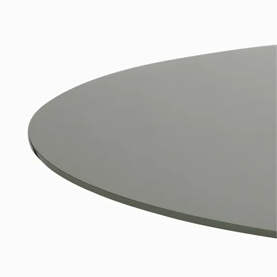 Обеденный стол Olli Ø160 см, зеленый глянец