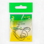 Крючок офсетный Fish Season 2315 BN Wide Range Worm (5шт/уп)