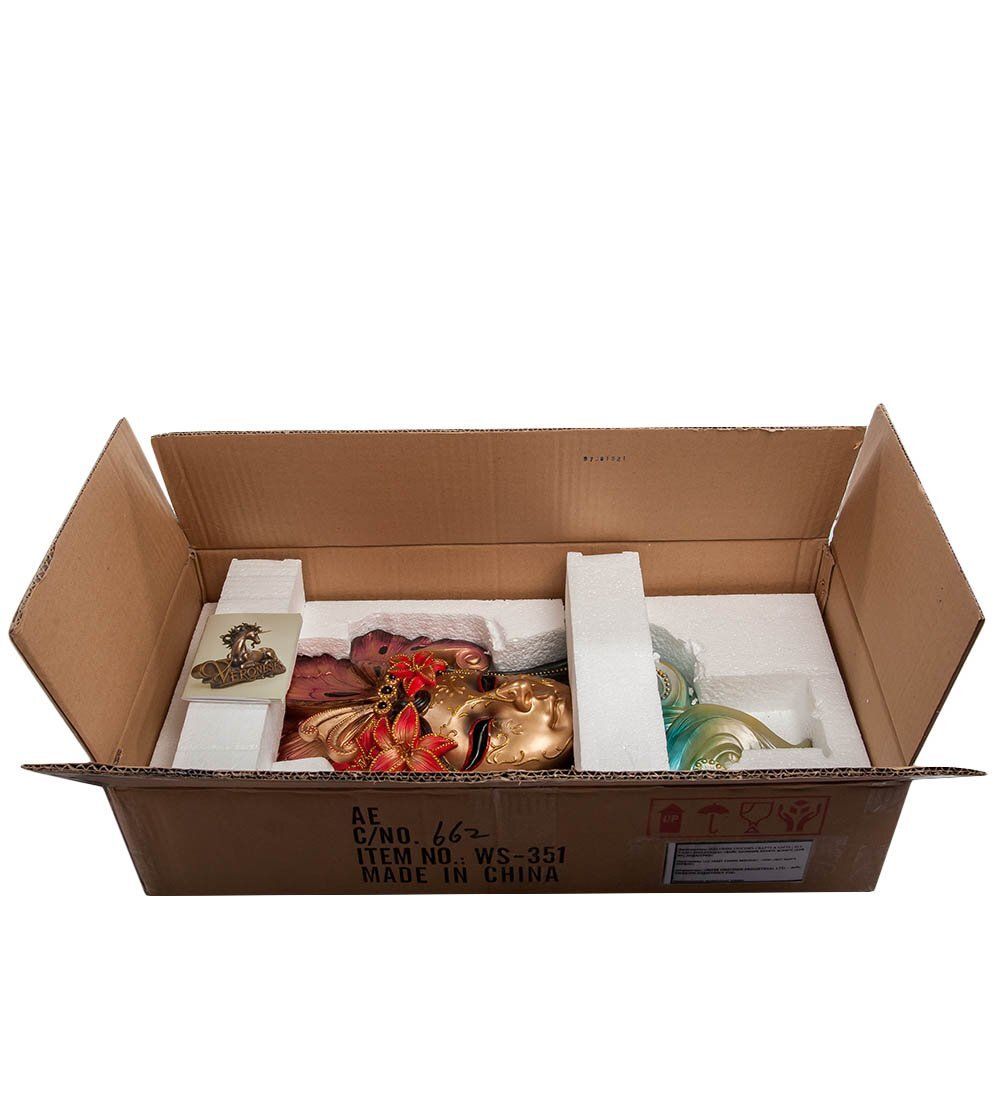 WS-351 Венецианская маска «Лилия» бол.