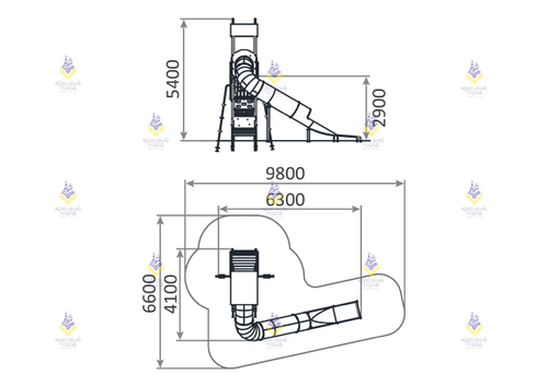 Игровой комплекс «Амазонка»