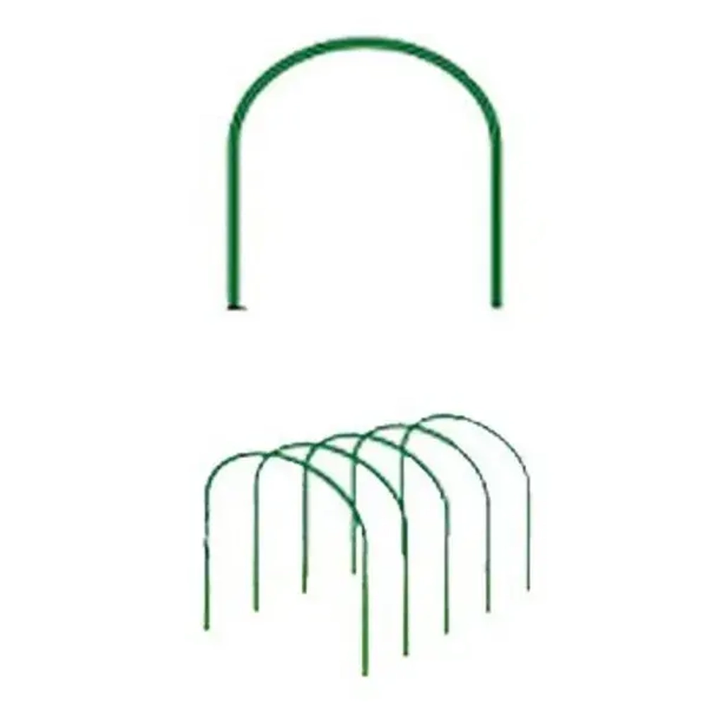 Парник Удача 4м ПВД дуги 5шт/2,5м, укр. материал спанбонд 42г/м2