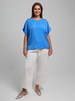 Блузка Летний драйв-4 Виотекс ГОЛУБОЙ