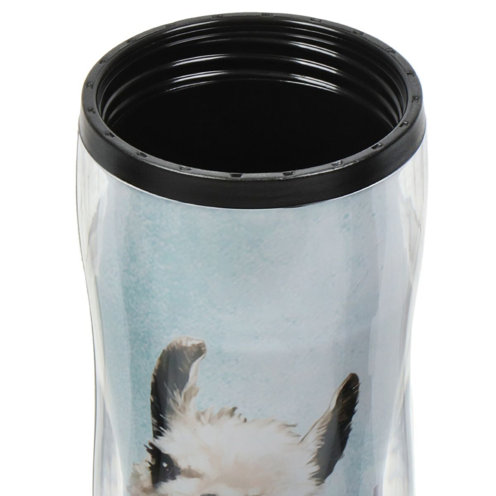 Термокружка 0.38 л, Daniks, Лама, колба нерж сталь, YYCF001-24