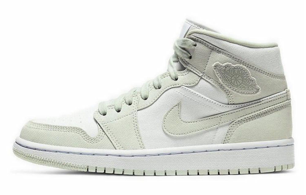 Кроссовки Jordan Air Jordan 1 Mid "Spruce Aura" (Женская размерная сетка)