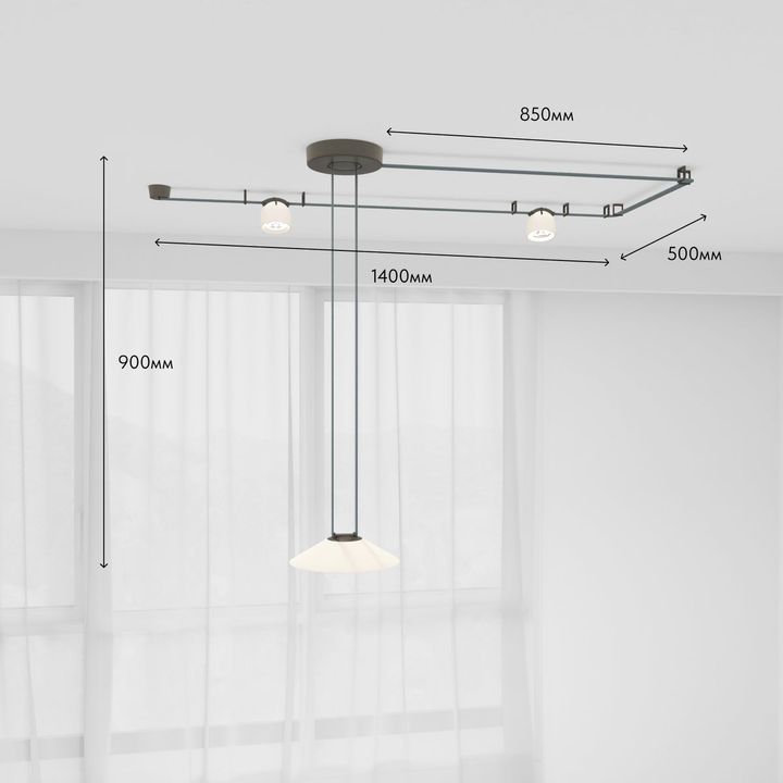 Трековая ременная система Denkirs Belty Set DK55SET02-02-DB