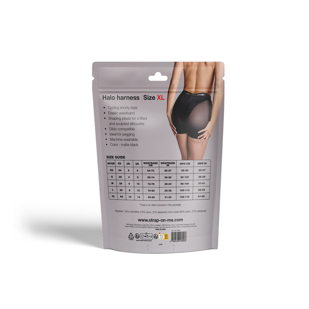 Пояс для страпона Strap-on-me Harnais Lingerie Halo, XL