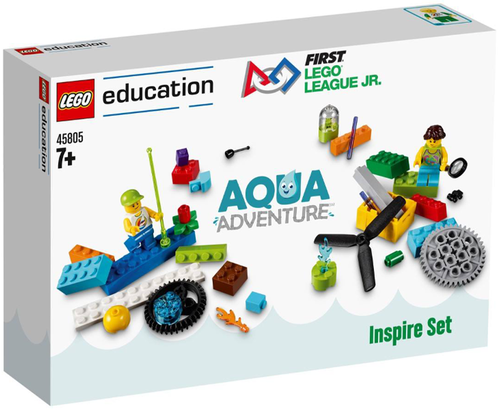 LEGO Education: Набор для FLL соревнований: Водное приключение 45805 — FIRST LEGO League (FLL) Challenge 2017 - Aqua Adventure Inspire Set — Лего Образование